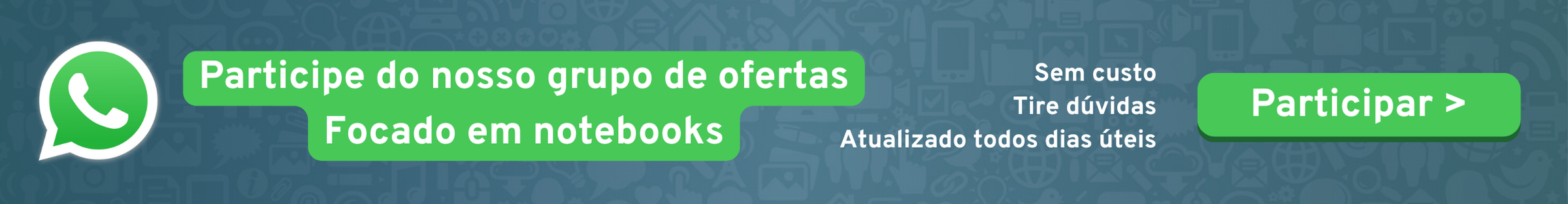 Banner Grupo WhatsApp Mobile